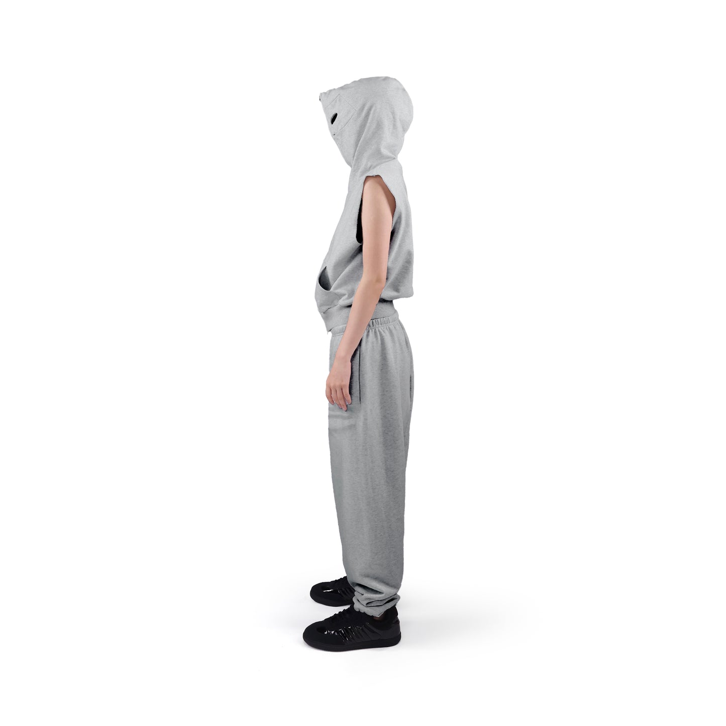 FADED SWEATPANTS (LIGHT GREY)