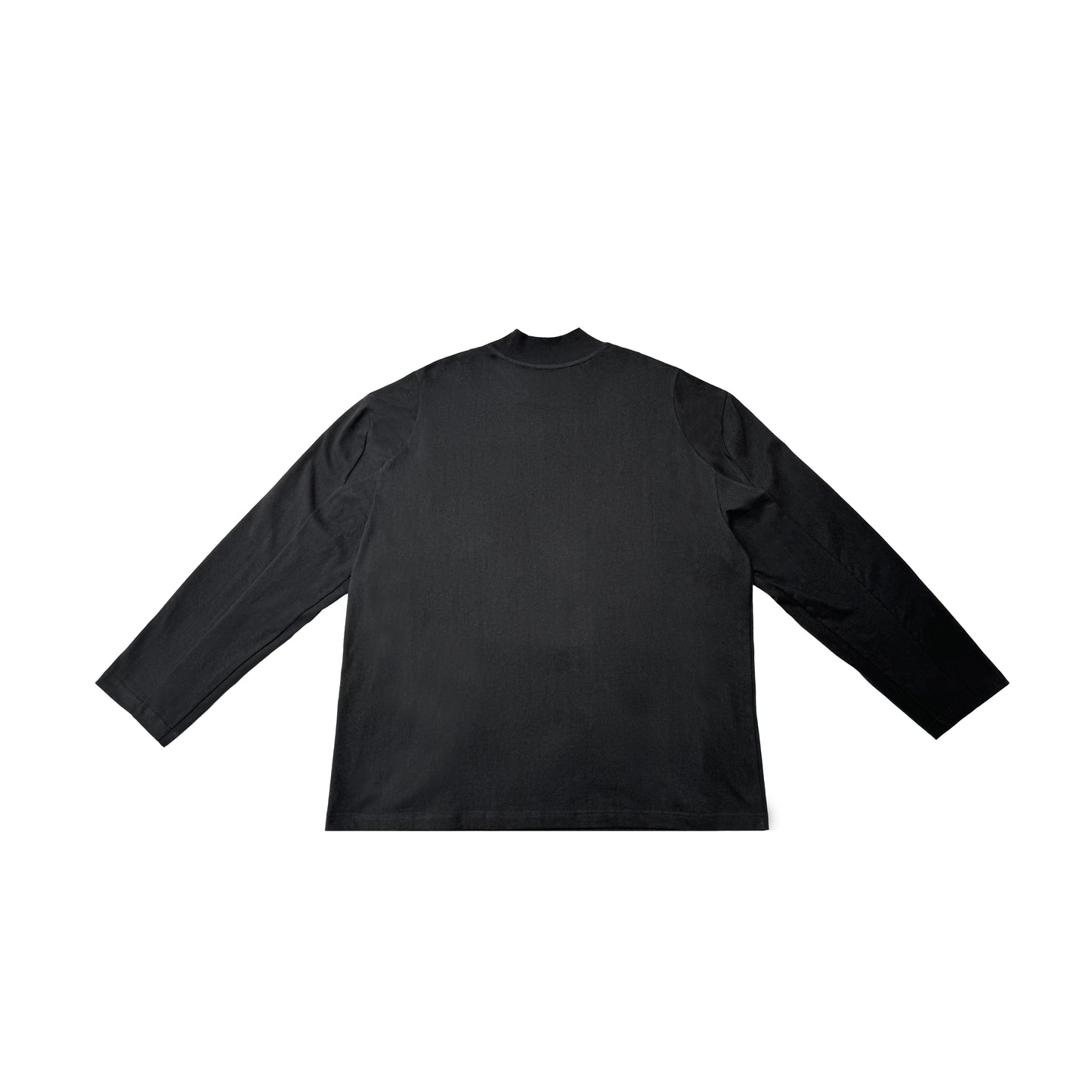 LONG SLEEVE TURTLENECK TOP (BLACK)
