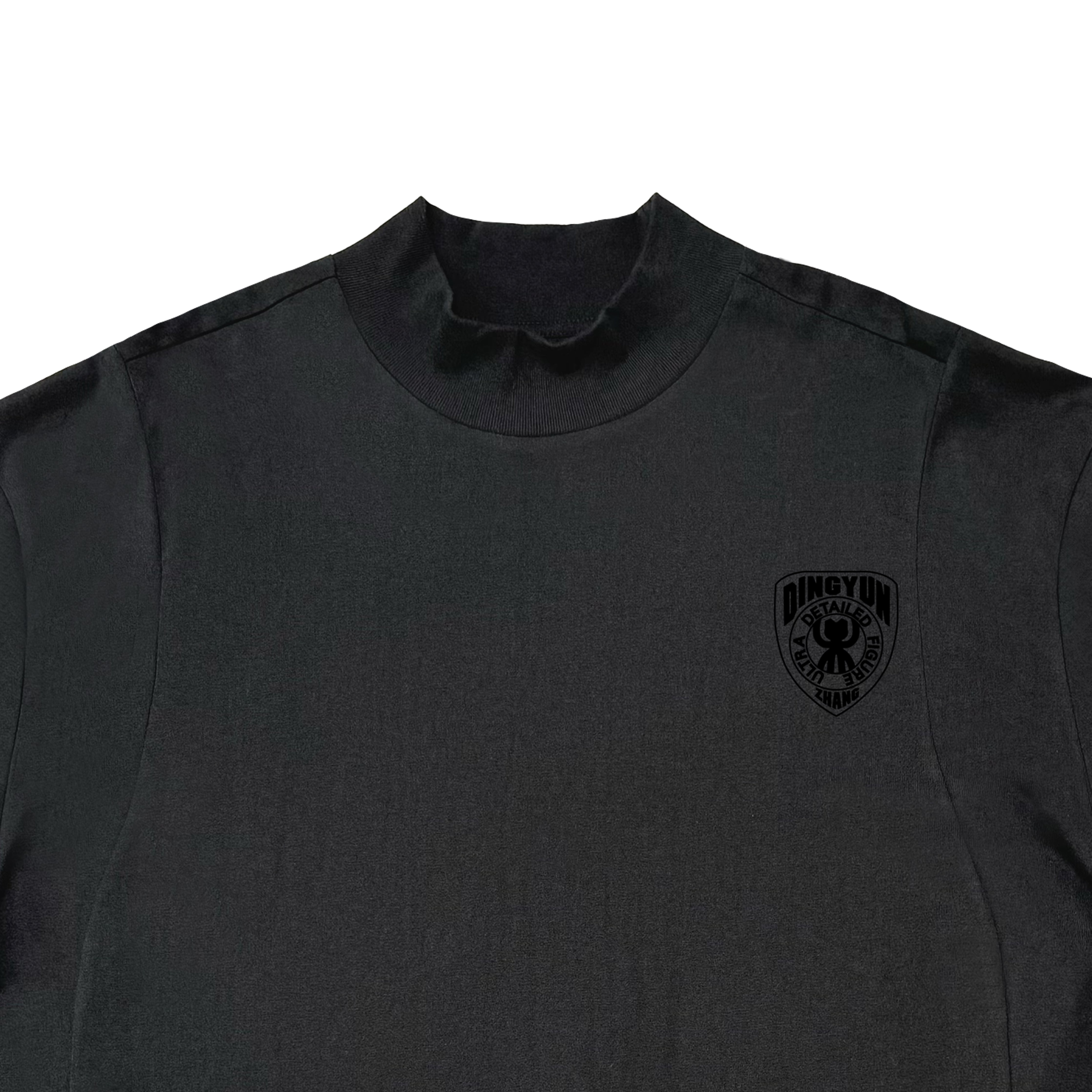 LONG SLEEVE TURTLENECK TOP (BLACK) – DINGYUN ZHANG