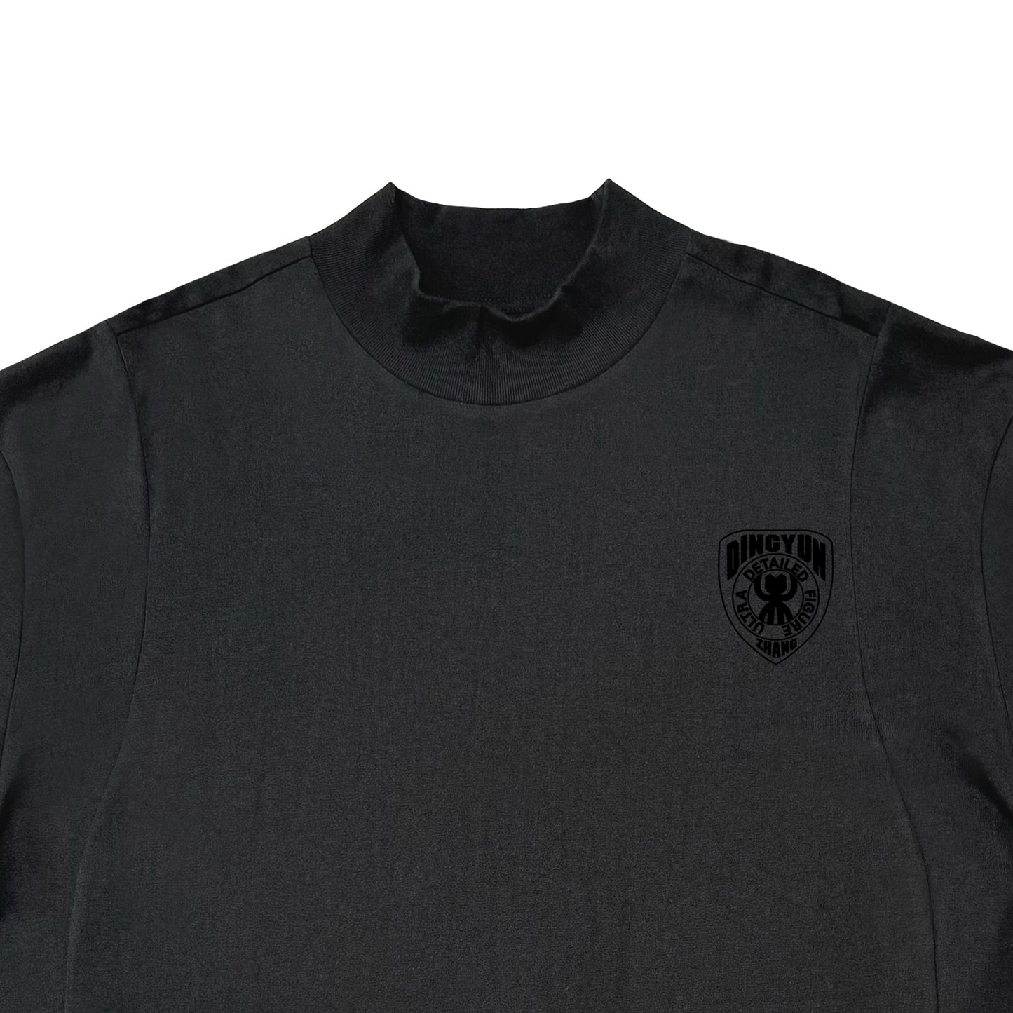LONG SLEEVE TURTLENECK TOP (BLACK)