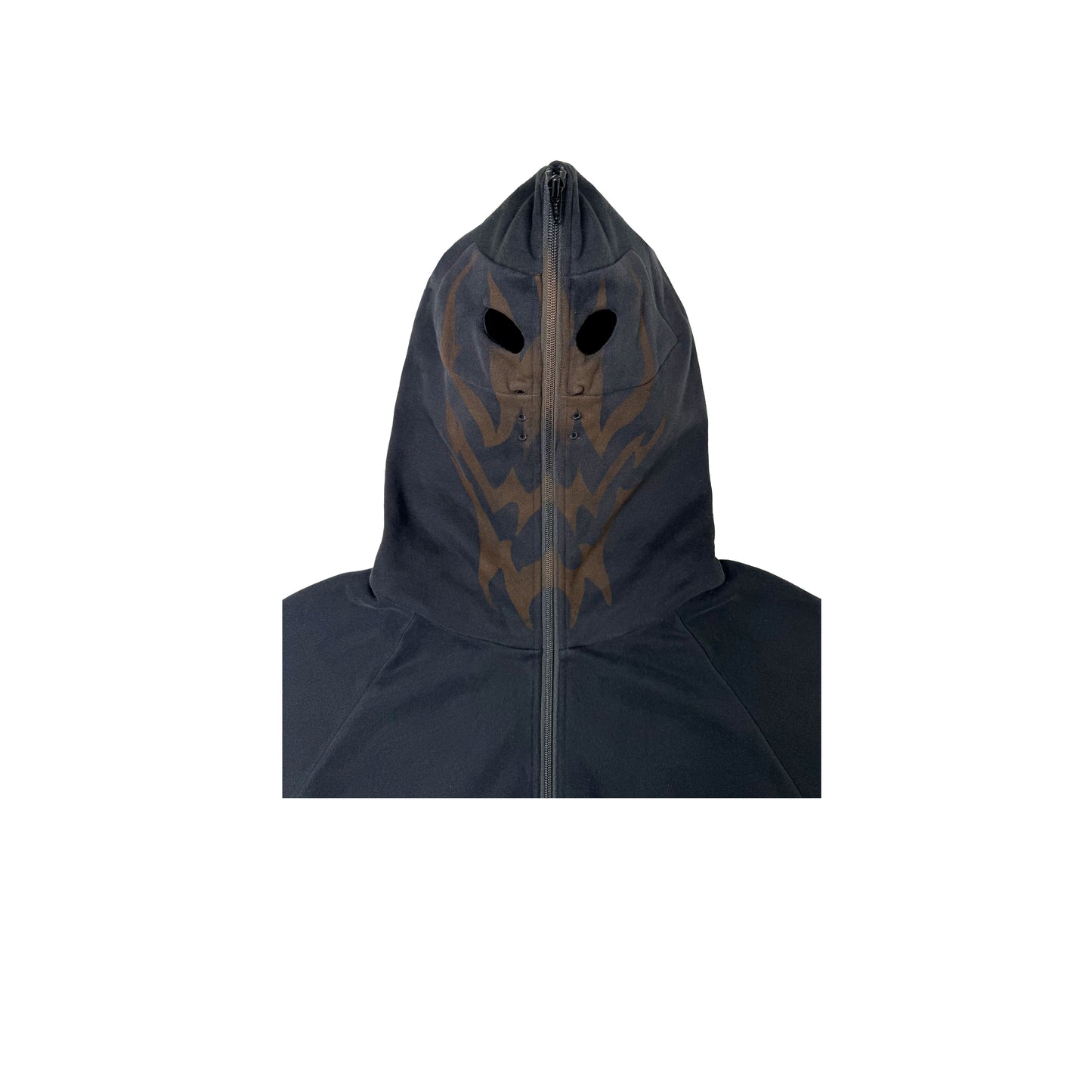 SLEEVELESS HOODIE (BLACK)