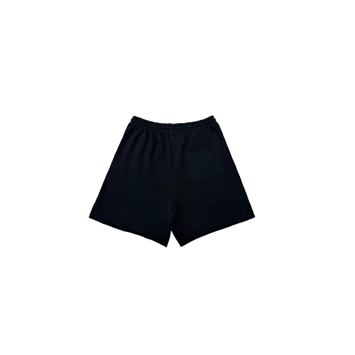 FADED SWEAT SHORTS (BLACK)