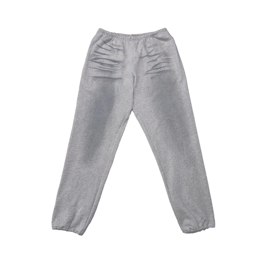 FADED SWEATPANTS (LIGHT GREY)