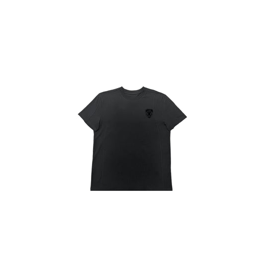 SECURITY  T-SHIRT SLIM FIT(BLACK）